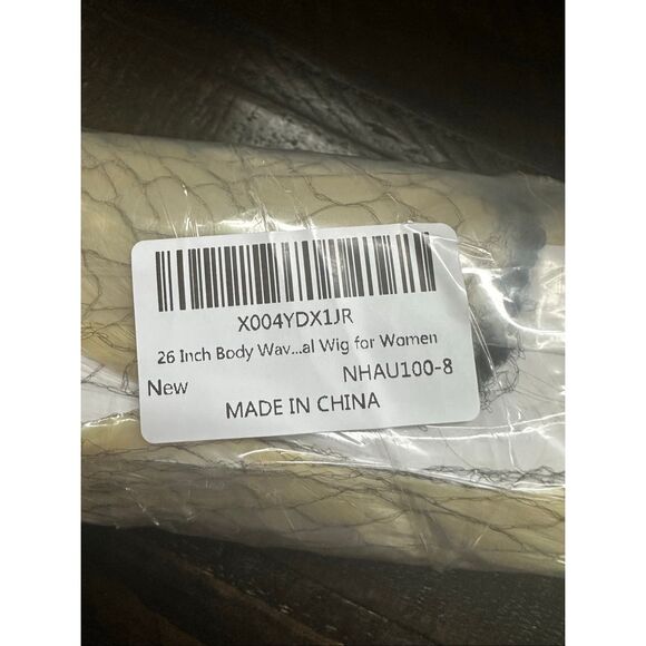 #613 26 Inch blonde Body Wave Lace Front Wig Human Hair - Picture 7 of 8